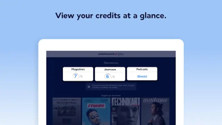 Air France Play android App screenshot 3